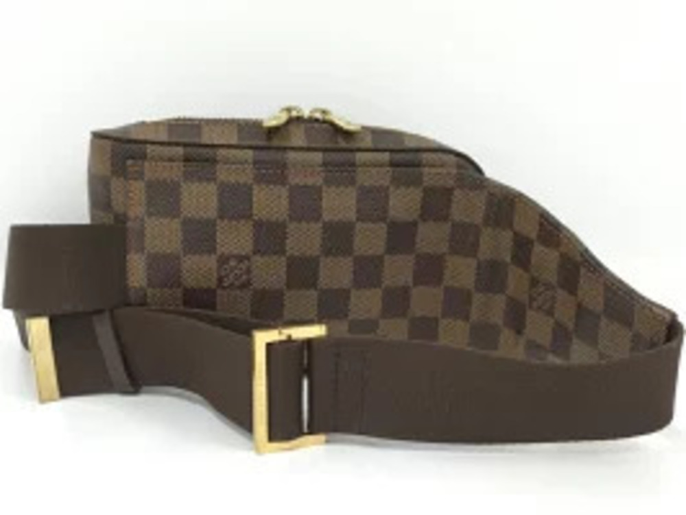 Louis Vuitton Ebene Brown Geronimos Body Damier Bag Brown